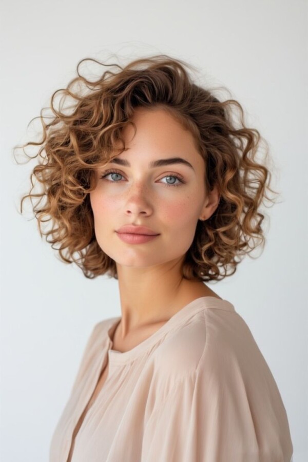 Technique dégradé bouclé