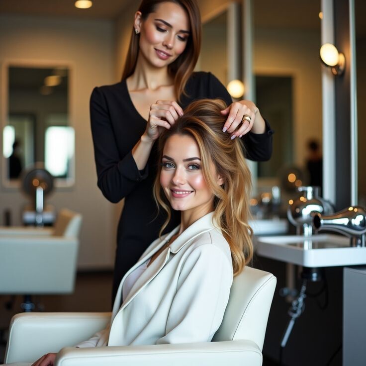 Coupe courte cheveux fins