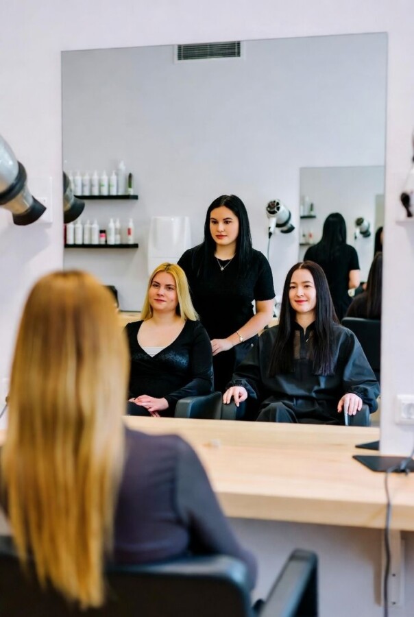 Morpho-coiffure visage rond