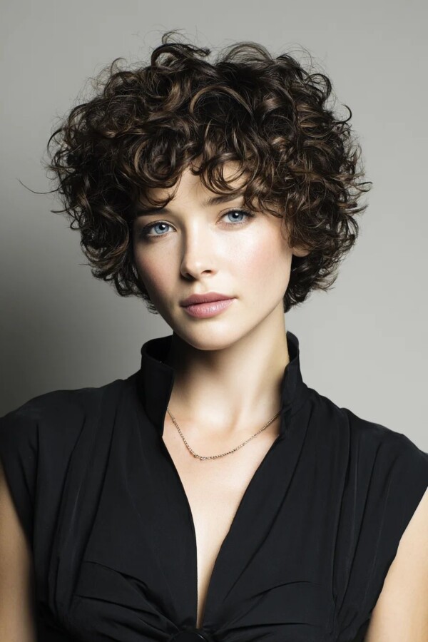 Soin cheveux bouclés