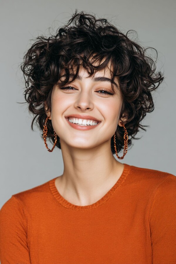 Soin cheveux bouclés