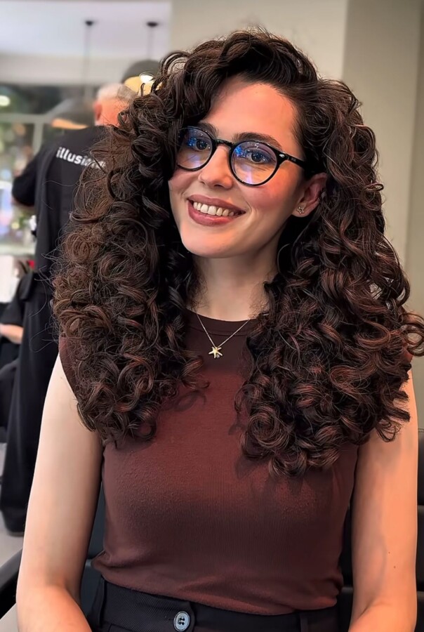 Soin cheveux bouclés
