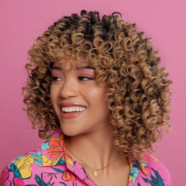 Dégradé boucles