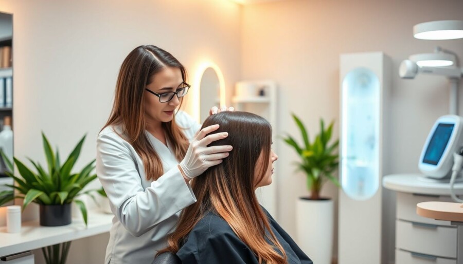 Coiffure texture cheveux fins