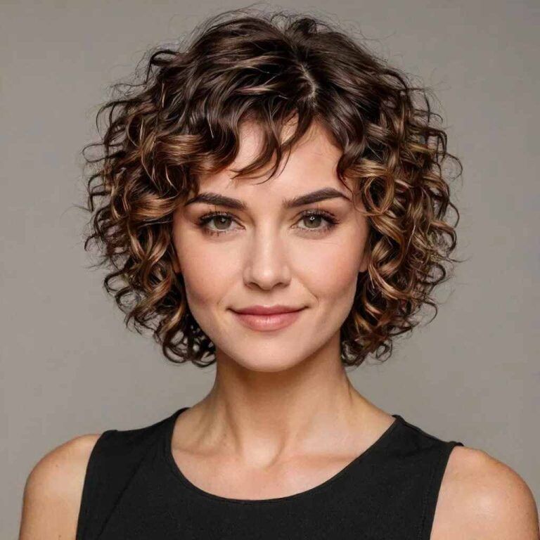 Routine cheveux bouclés