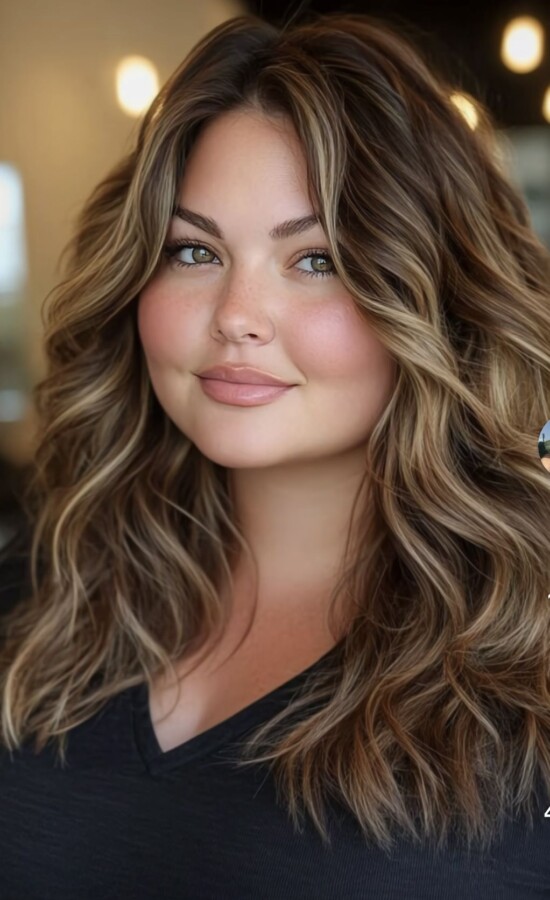 Coiffure amincissante visage