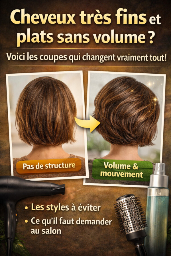 cheveux fins