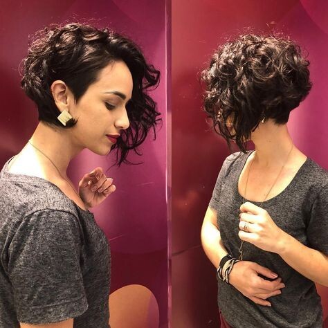 Curly hair aesthetic