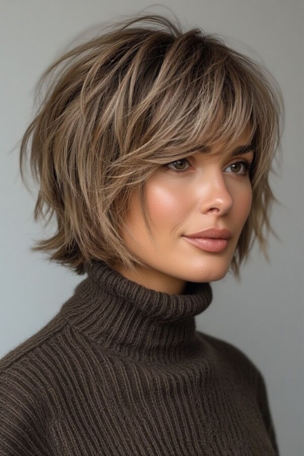 coupe pour cheveux fins
