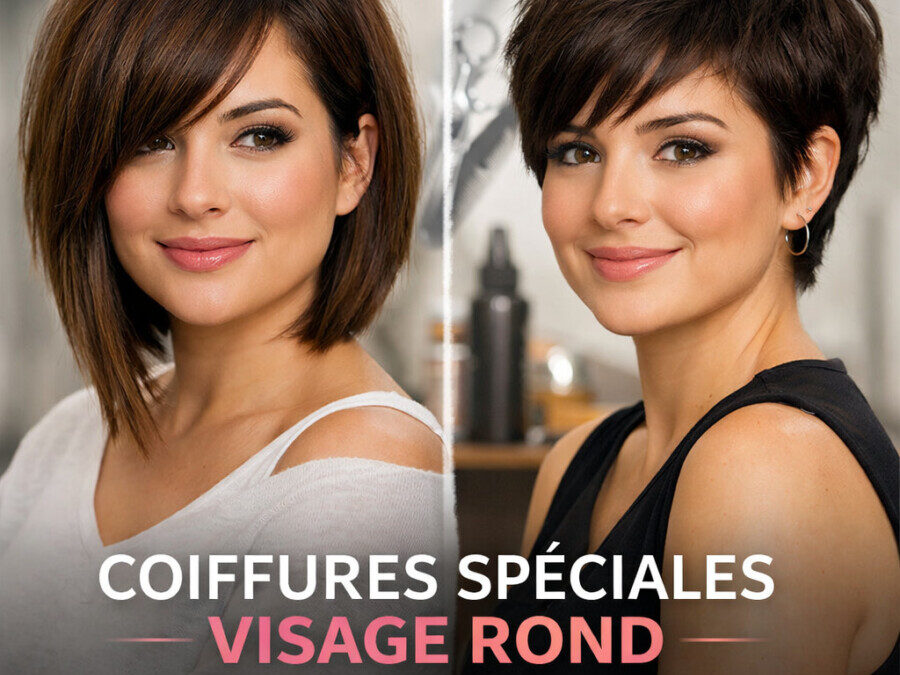 Coupe de cheveux pour visage rond : les meilleures astuces pour sublimer vos traits