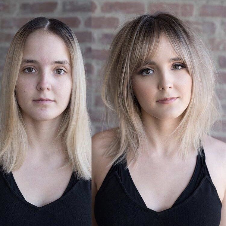 Coupe volume cheveux fins