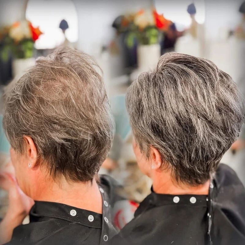 Coiffure femme 70 ans lunettes