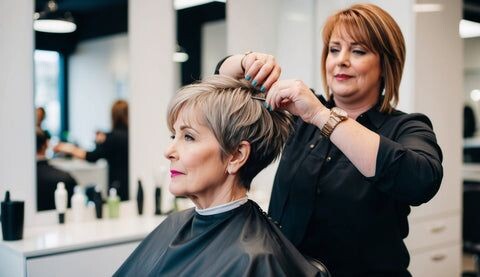 Coiffure femme 70 ans lunettes