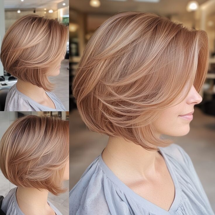 Coupe volume cheveux fins