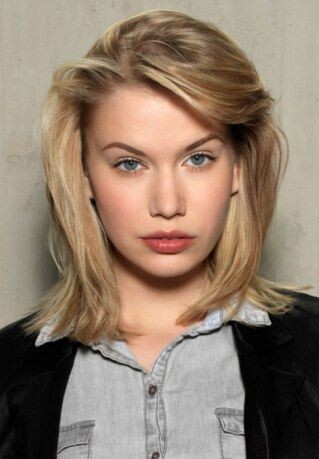 Coupe flatteuse visage rond