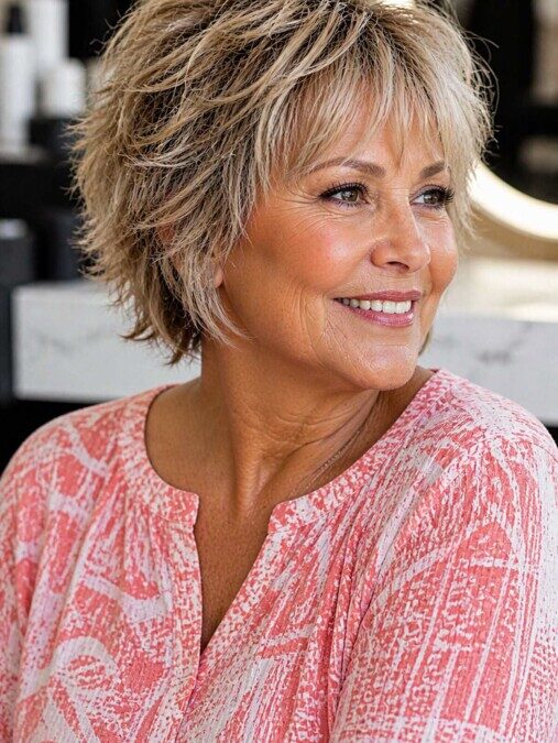 Coupe courte cheveux fins femme 60 ans : Rajeunissez votre style