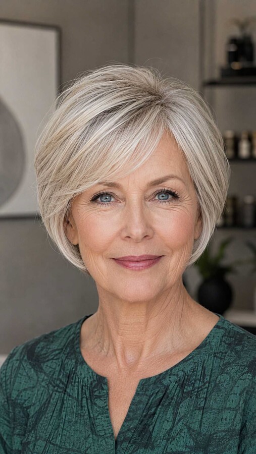 Tendance coupe courte senior