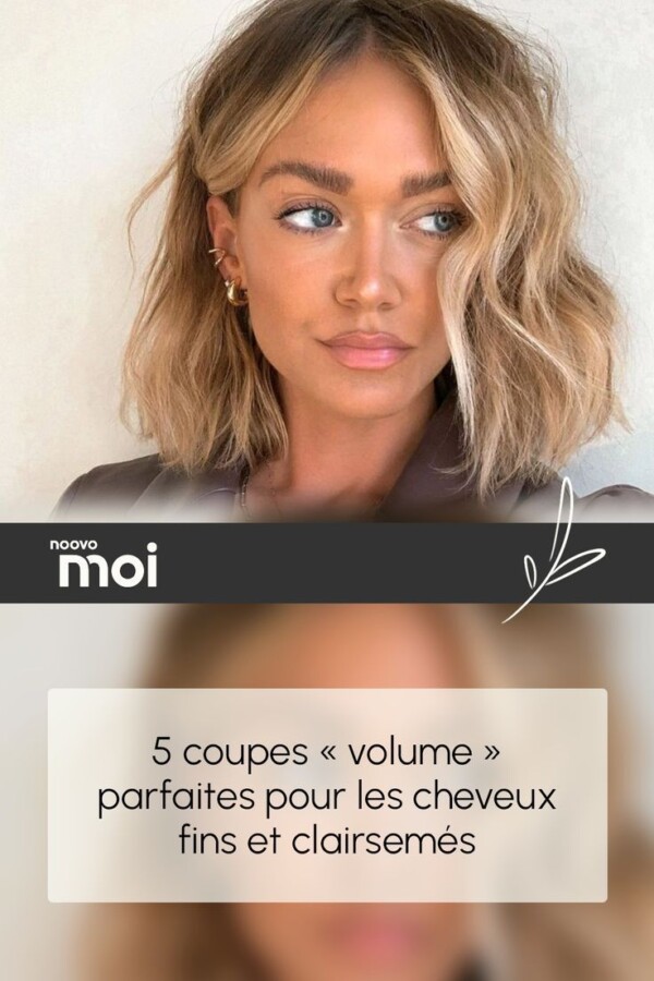Volume coupe cheveux fins