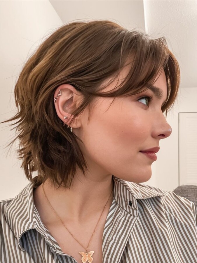 Style cheveux fins volumineux