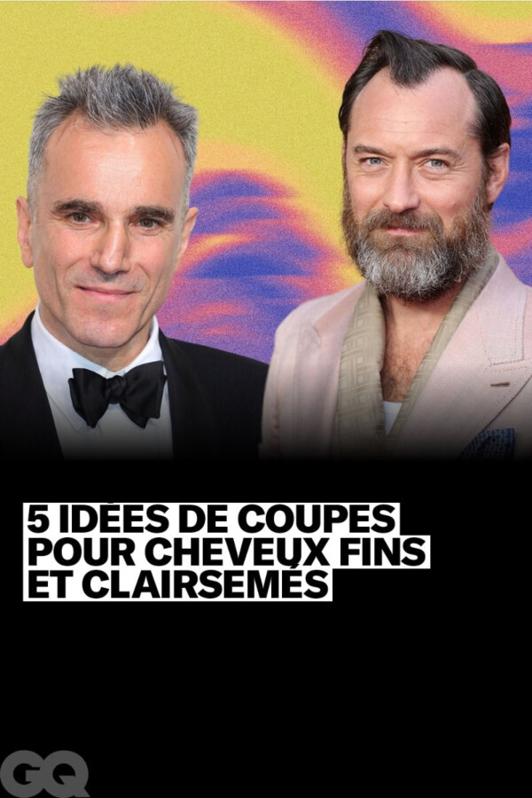 Coupe adaptée cheveux clairsemés