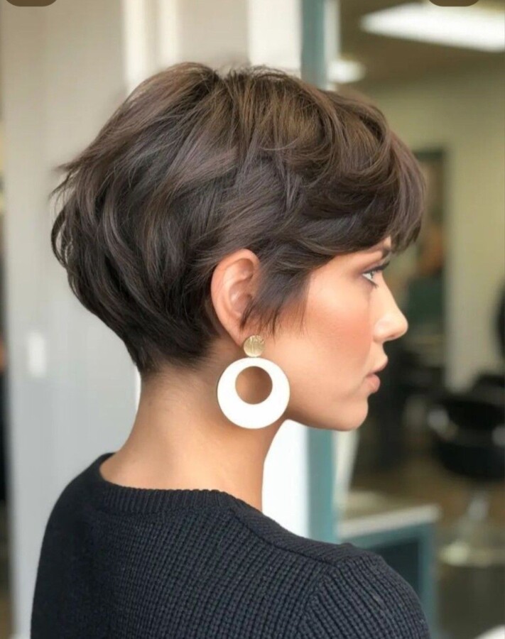 Look stylé cheveux fins