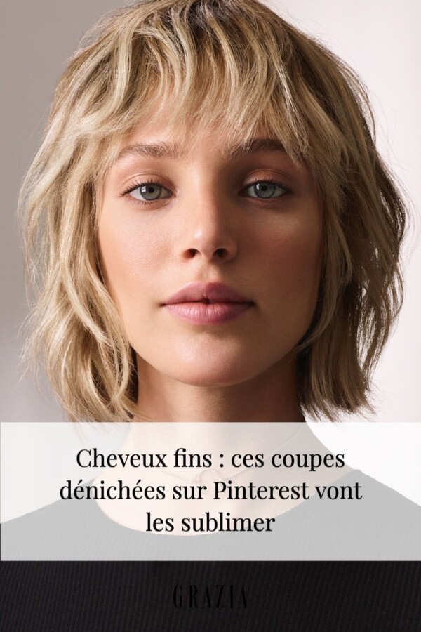 Style cheveux fins volumineux