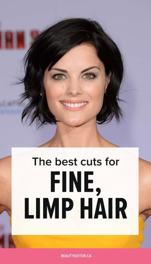 Style sans volume cheveux fins
