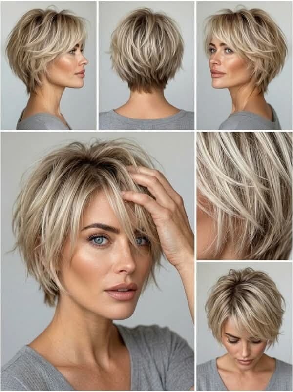 Transformation cheveux clairsemés