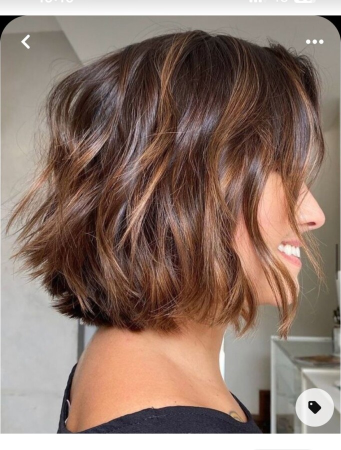 Look élégant cheveux fins