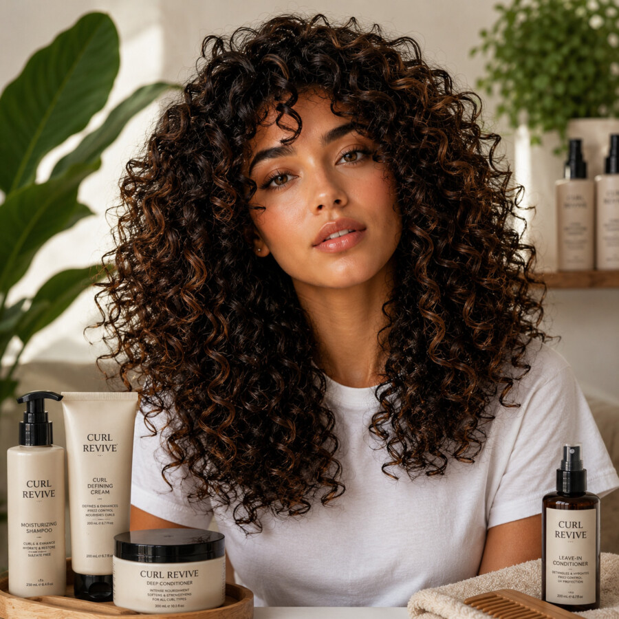 Coiffure professionnelle cheveux bouclés