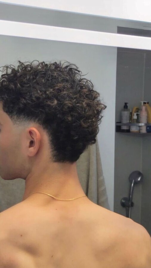 Taper moderne pour bouclés
