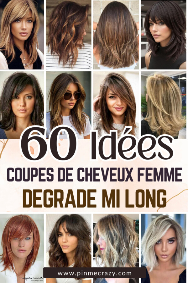 Style mi long dégradé
