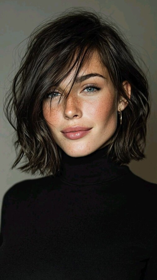 Dégradé chic mi long