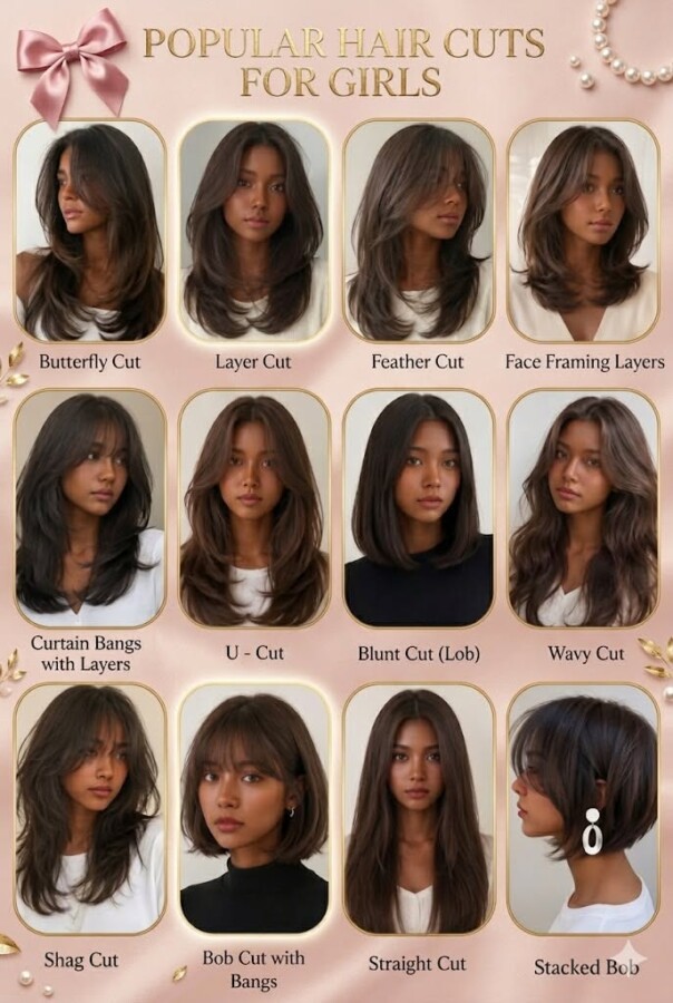 Coupe mi long moderne