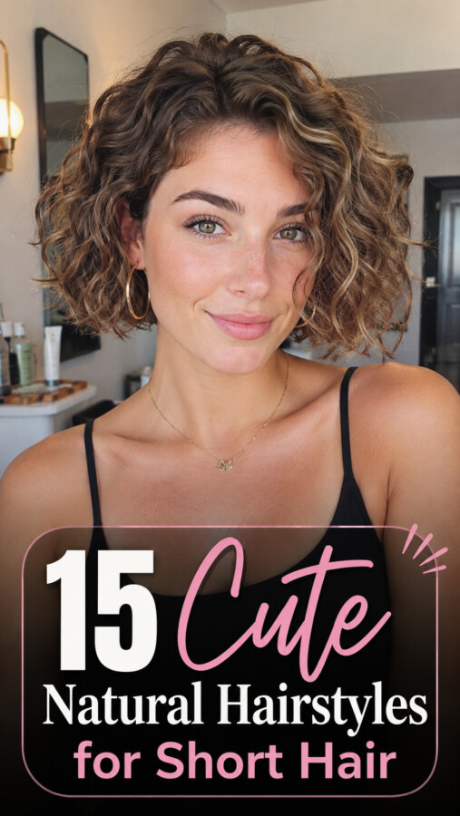 Look chic cheveux bouclés