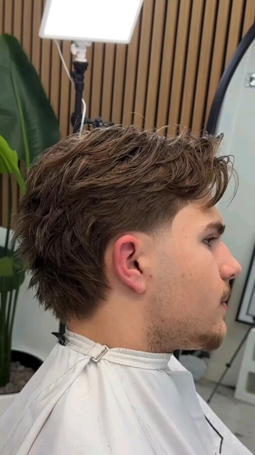 Cheveux fins look élégant