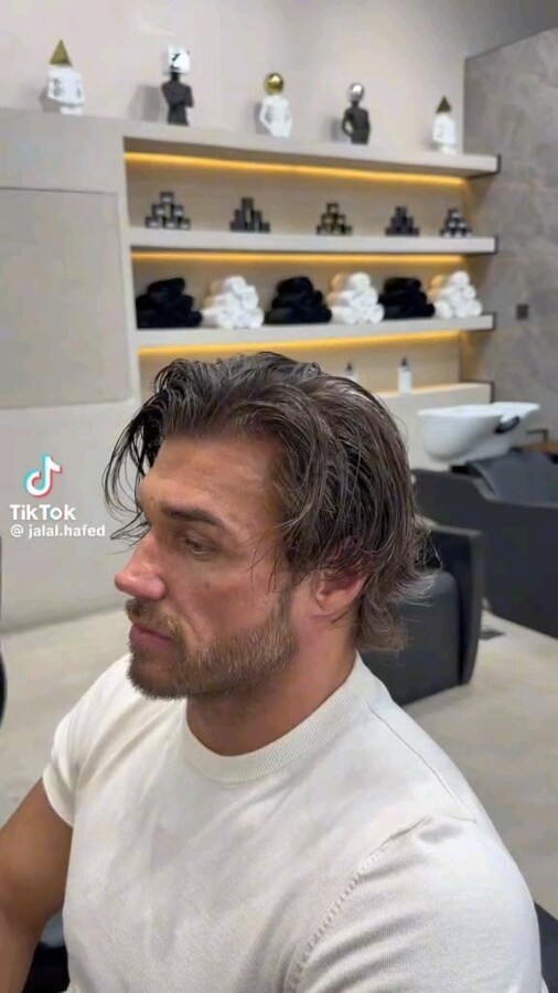 Cheveux fins look élégant