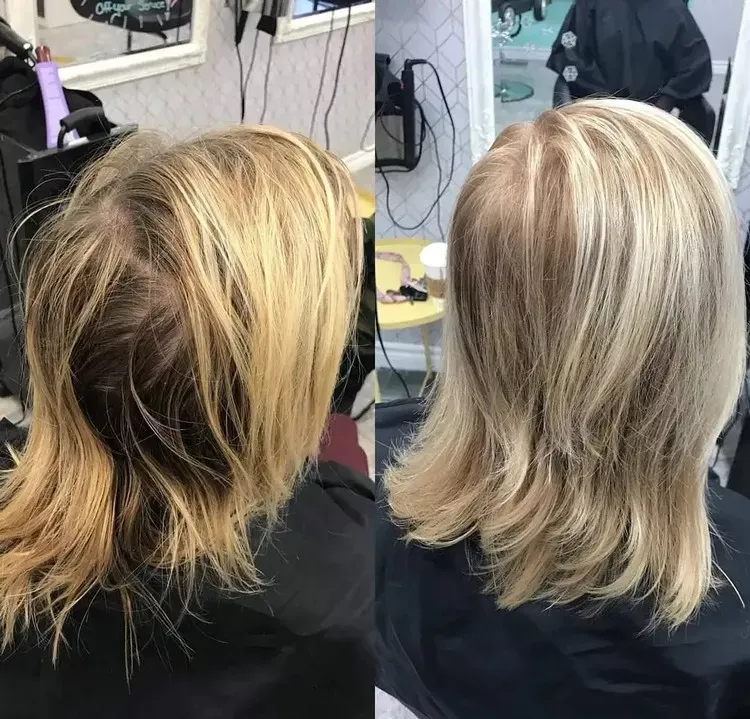 Volume cheveux très fins