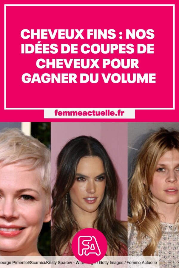 Look épais cheveux fins