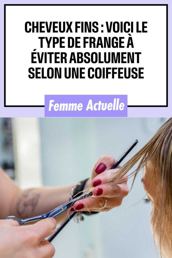 Conseils coupe cheveux fins