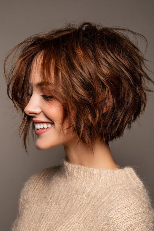 Coupe carré chic et court