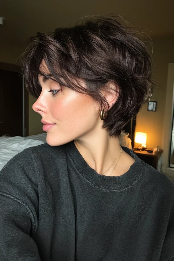 Tendance coupe carré court