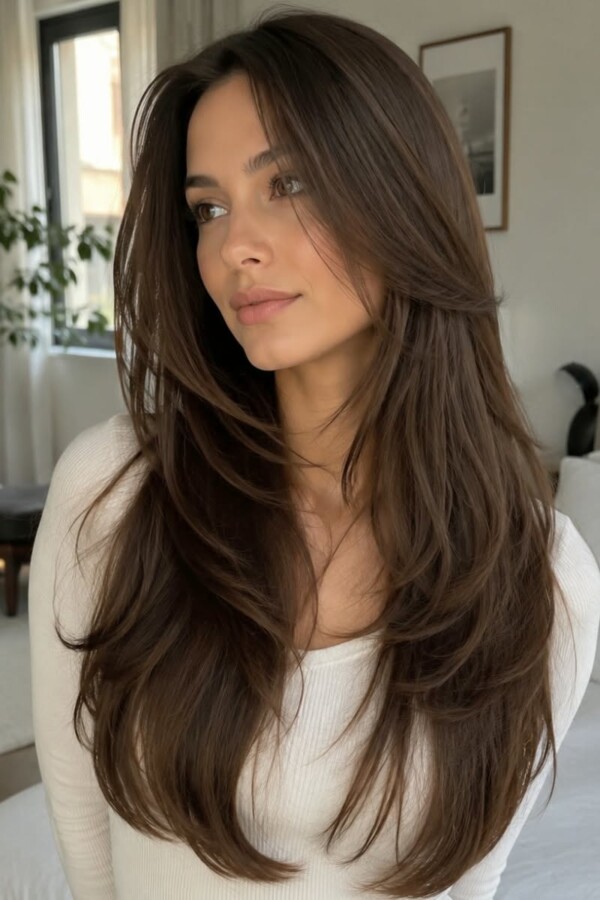 Tendance coupe cheveux long