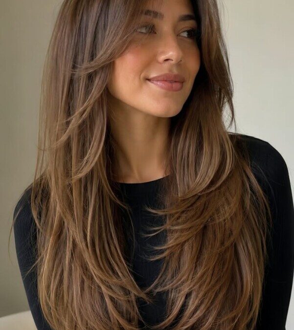 Coupe cheveux dégradés longs : Un look moderne et volumineux