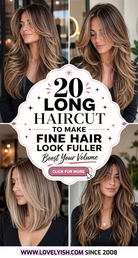 Cheveux longs plus volumineux