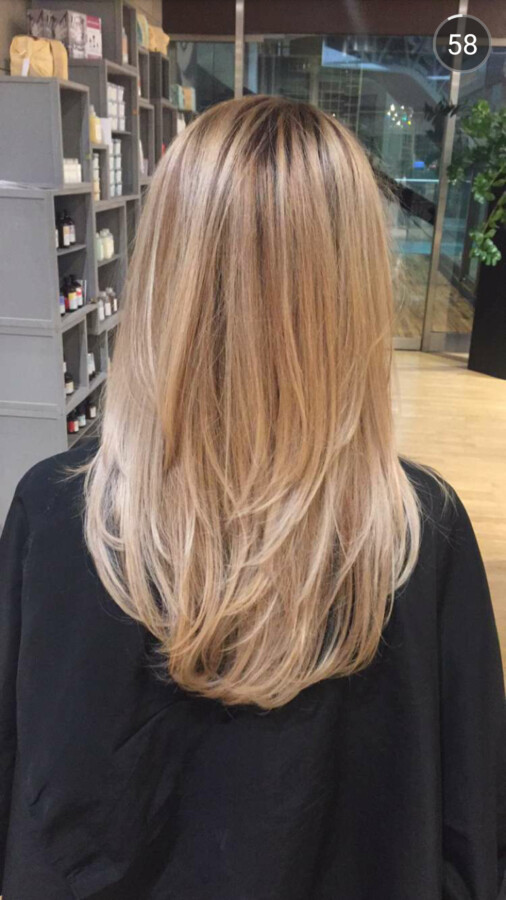 Styles cheveux longs fins