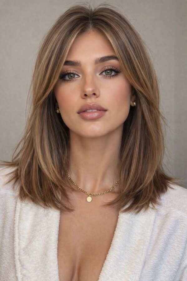 style carré long chic