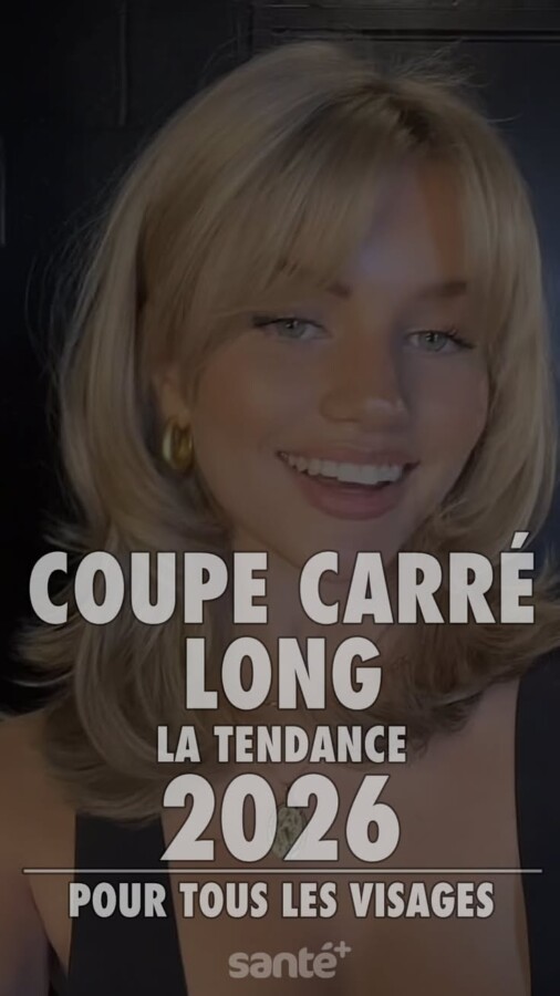 cheveux fins carré moderne