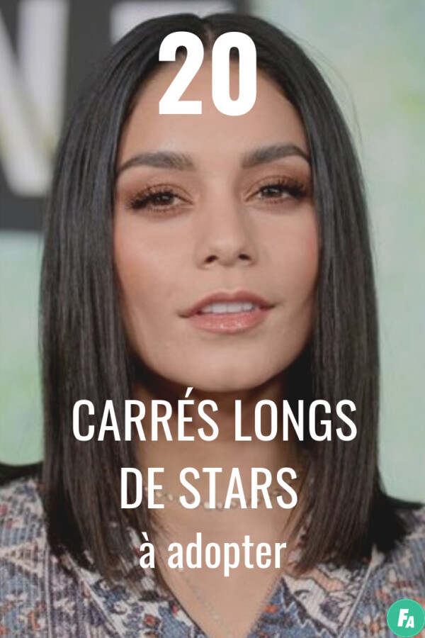 cheveux fins carré moderne
