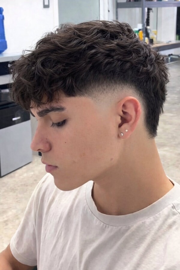 Style moderne coupe homme